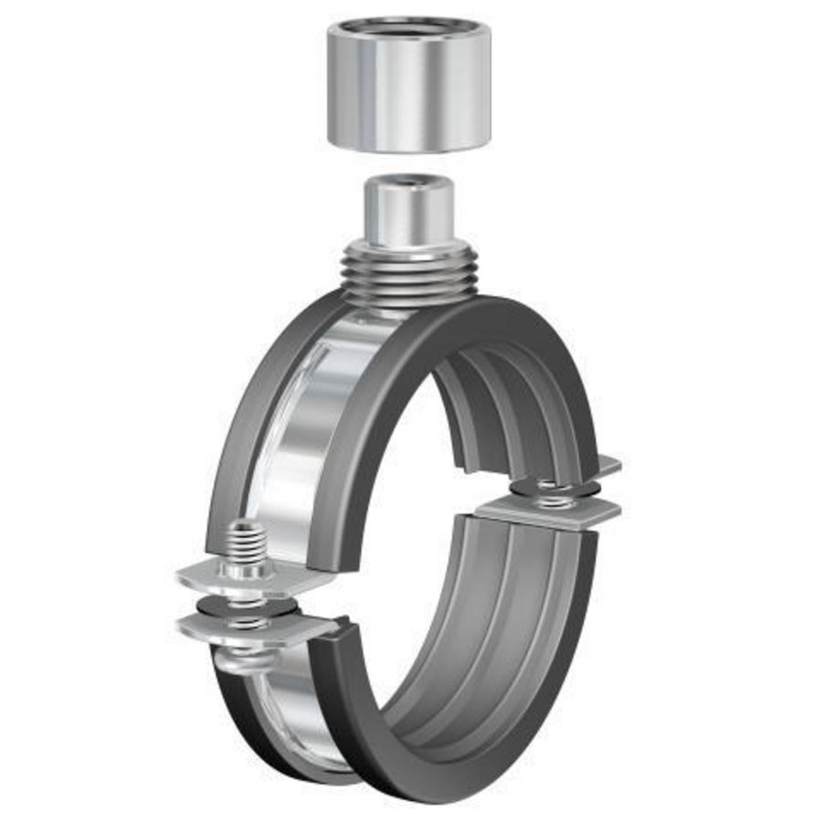 Fix pijpbeugel BSI G1/2"-M8-M10x108-116mm VVE=25