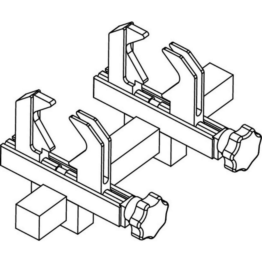 Buisklem tbv elektromoffen 20-63mm