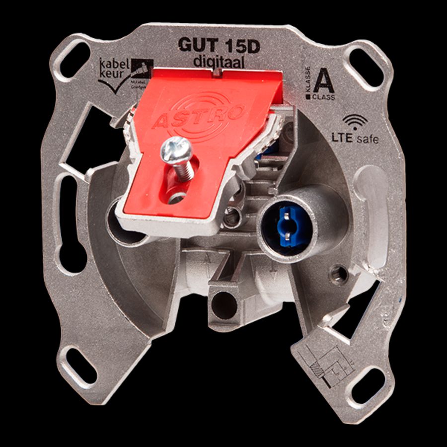 Contactdoos inb radio/TV tot 1218 MHz zonder afdekplaat