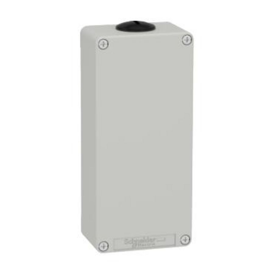 Lege behuizing Zamak Grijs RAL7035 80x175x51,5 mm