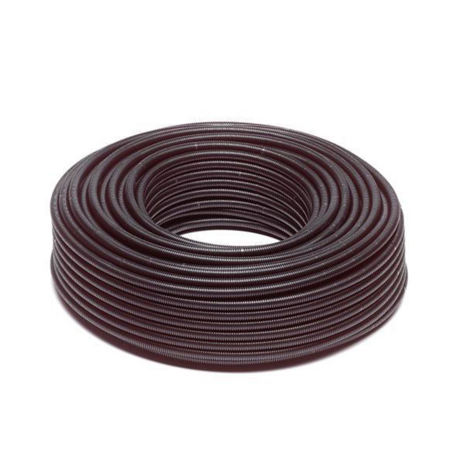 Rol a 100m. flexibele elektrobuis 3/4" zwart