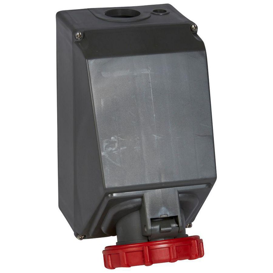 Opbouw wandcontactdoos 400V 125A 5-polig IP67 Hypra
