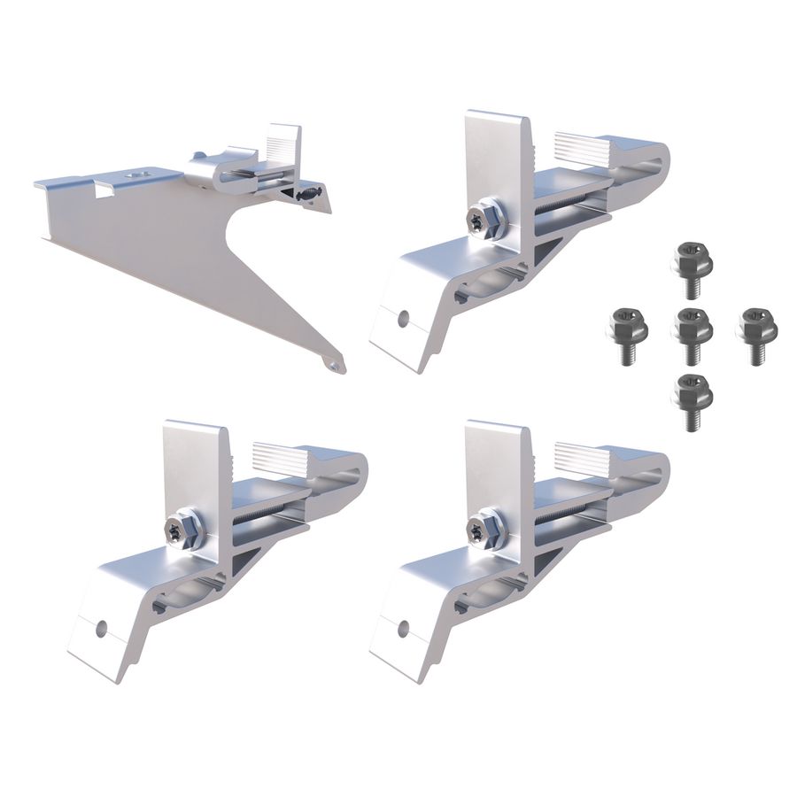 Esdec Flatfix Wave 1009153 Winddeflector klemmen