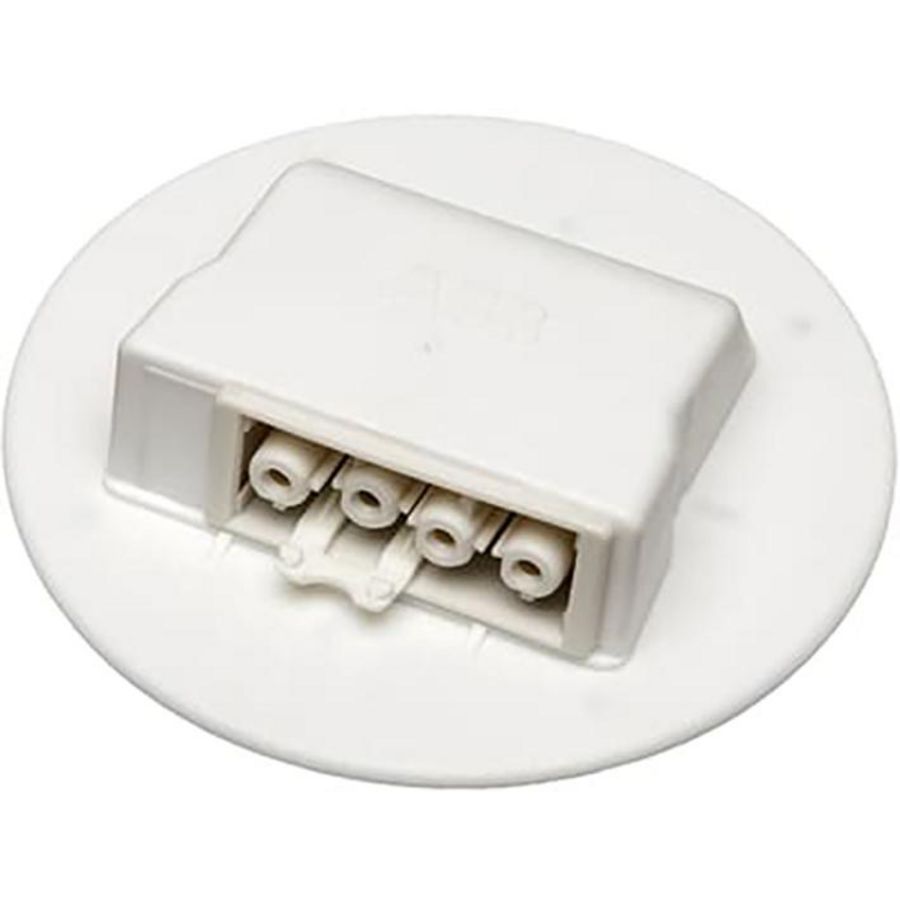 Connectordeksel incl. GST-chassisdeel wit female 3p VVE=10