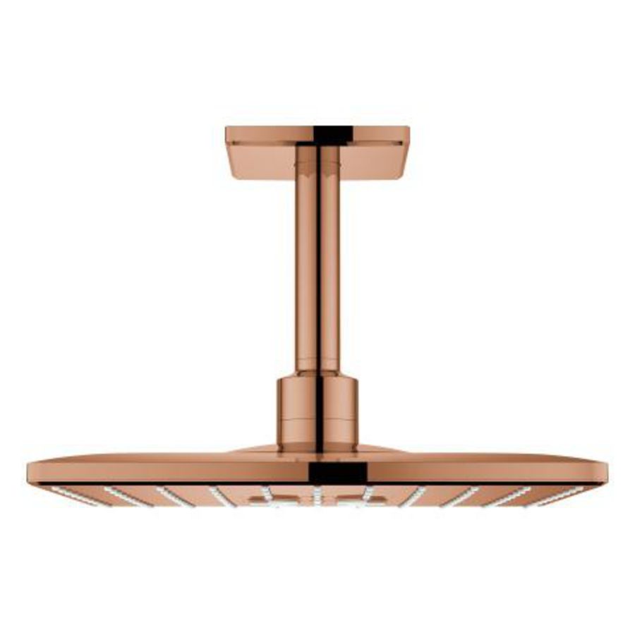 Rainshower 310 Smartactive Hoofdou Vierkant, Duo Warm Sunset