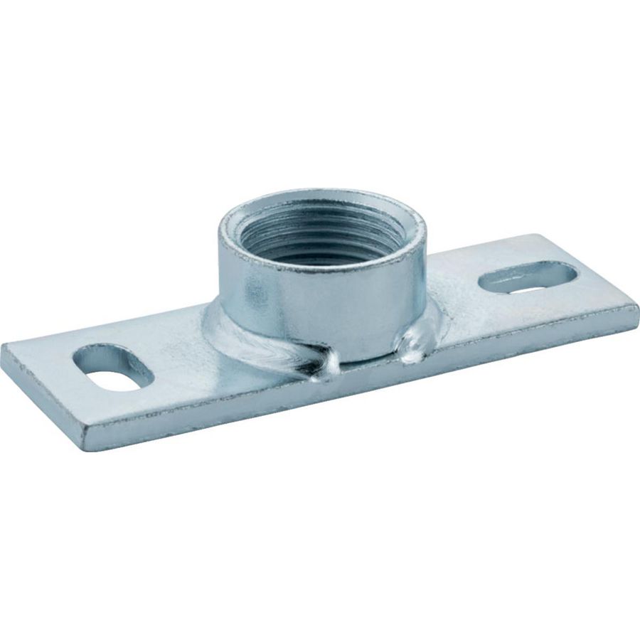 bevestigingsplaat met moer 1.1/4"