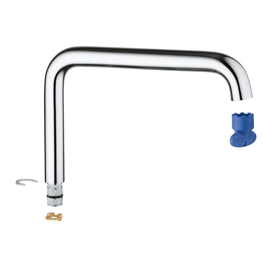 Uitloop 13376DC0 supersteel (rvs look)