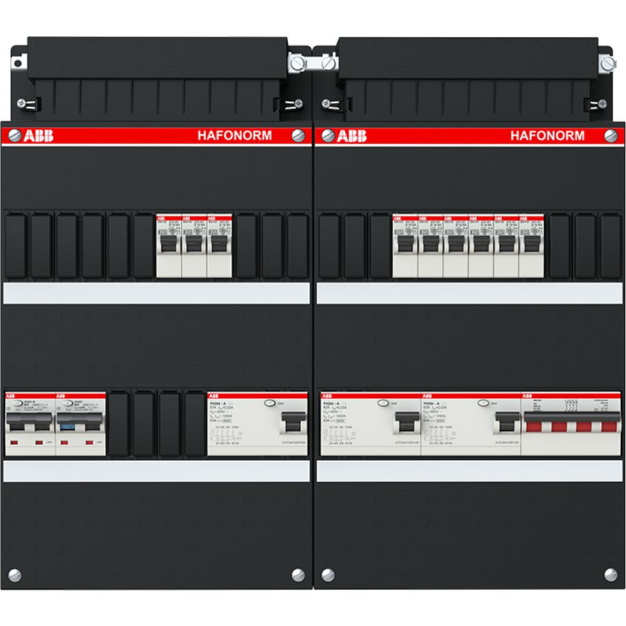 Groepenkast 3-fase 1 40A 4P ALS 63A 4P 30mA 1SPF006972F0012