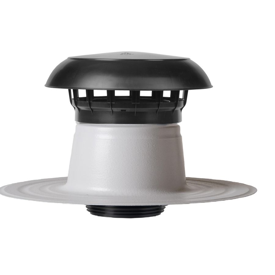 Ontluchter Vent-Alu 2000 DW PP kap 250mm PVC-gecoat