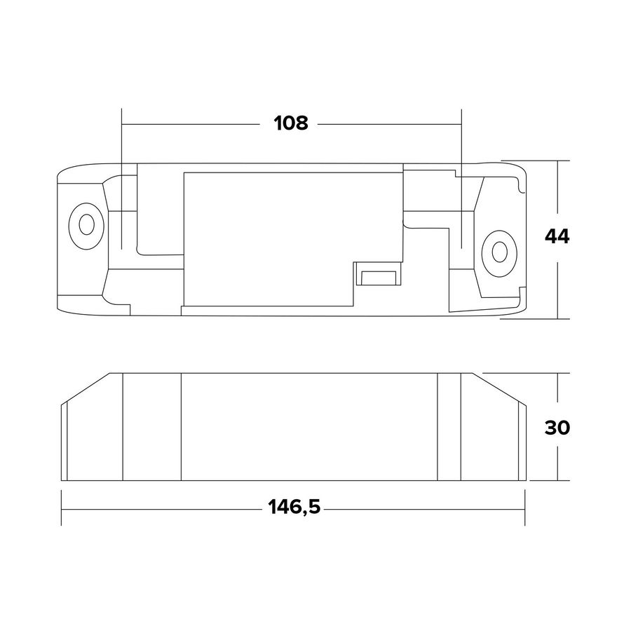 LED driver constante stroom 300-1050 mA 38W DALI2/puls