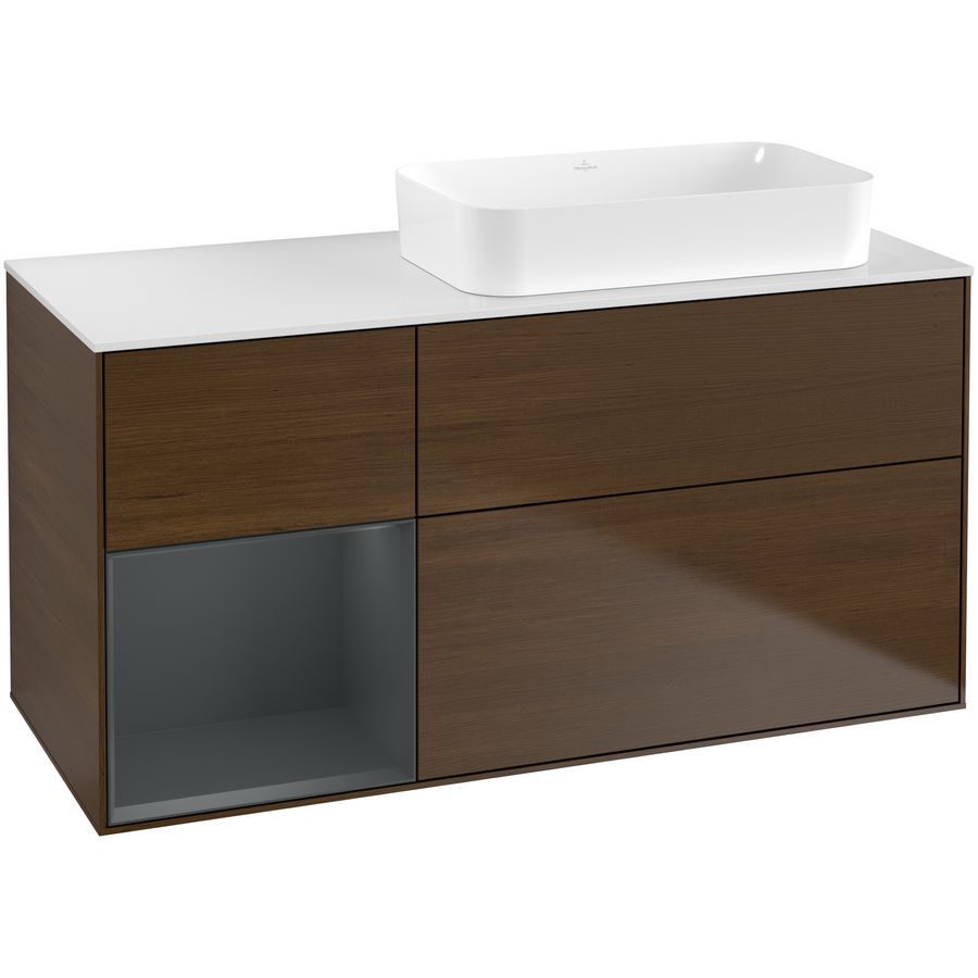 Wastafelonderkast Finion 1200x603x501mm W.Veneer G681HGGN