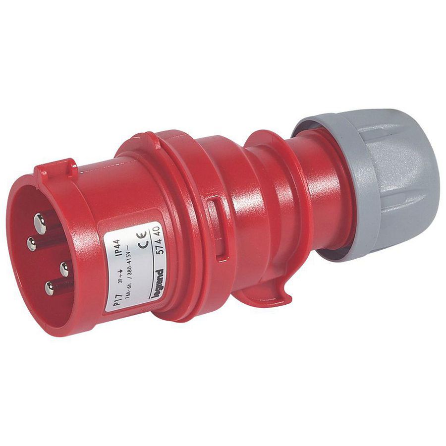 Fasenwisselaar 400V 16A 4-polig IP44 P17