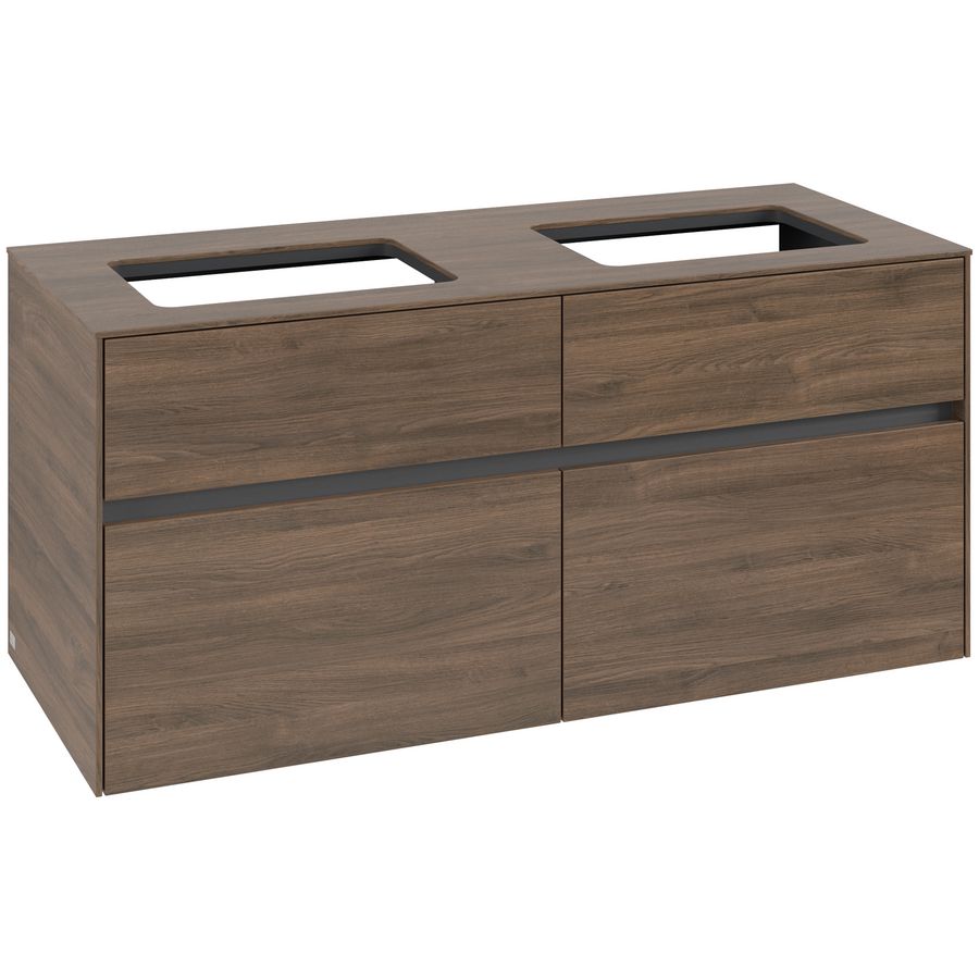 Wastafelonderkast Collaro 1200x548x500mm Ariz.Oak C11500VH