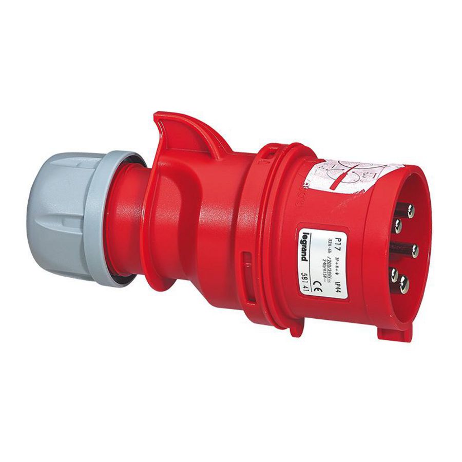 Fasenwisselaar 400V 16A 5-polig IP44 P17