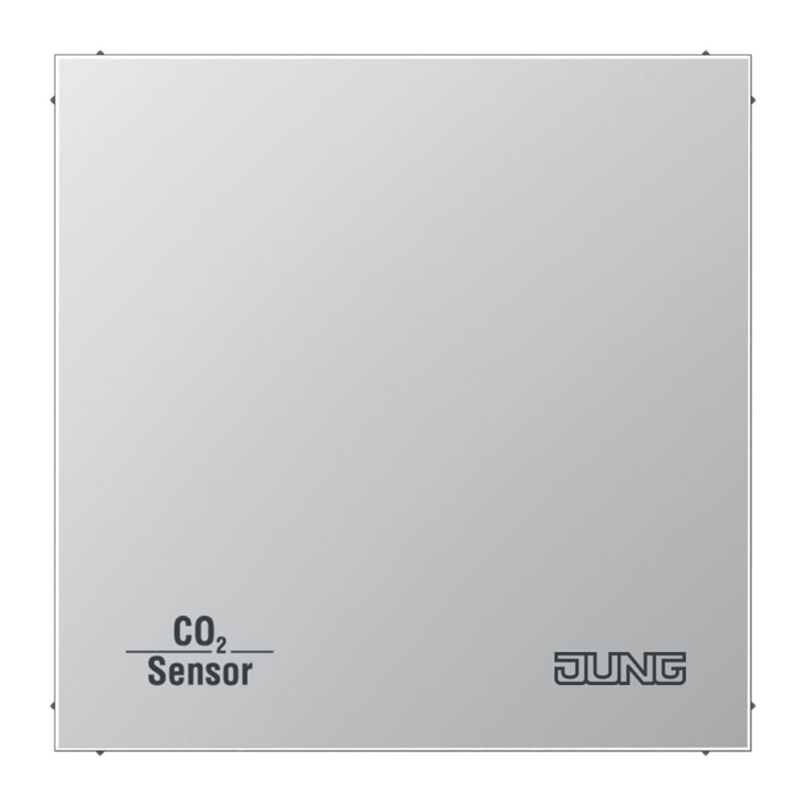 Sensor LS990 Aluminium KNX CO2