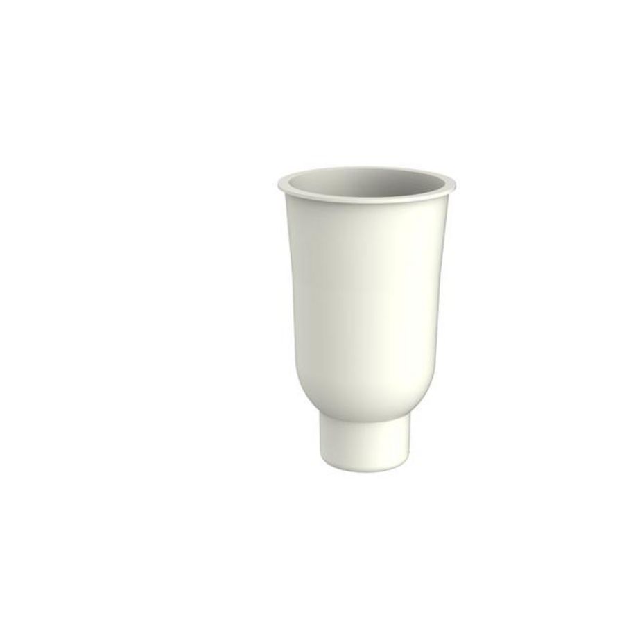 Kunststof inzetstuk los wit 19964510007