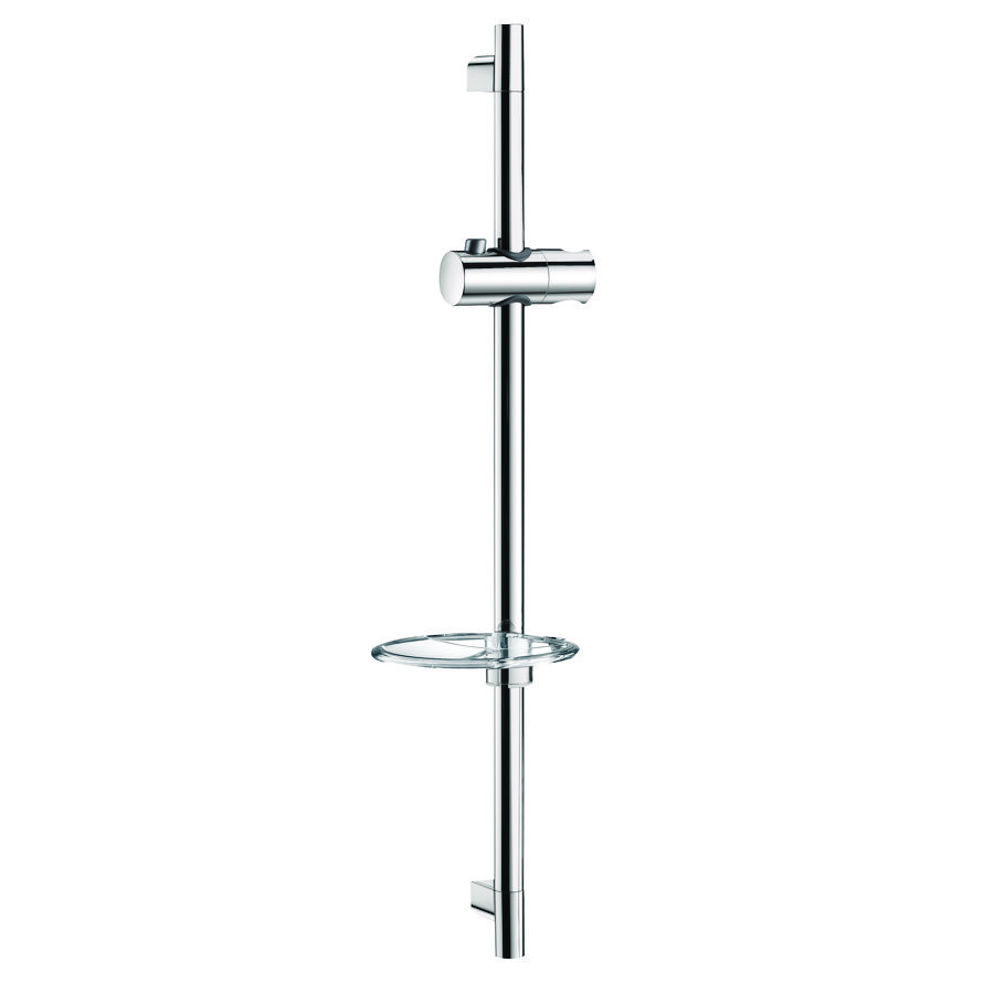 Douchestang verchr. diam.22 inkortbaar zeepschl asafst 620mm