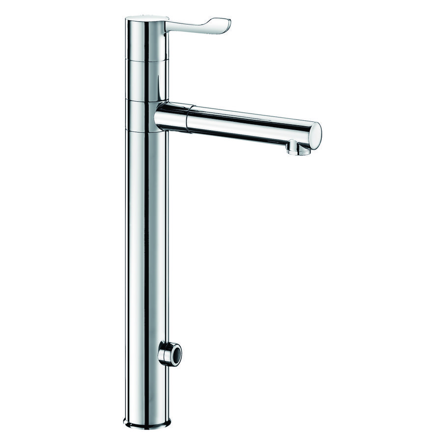 Mengkraan elekt. uitloop draaibaar H.300 + 2 RVS uitlopen