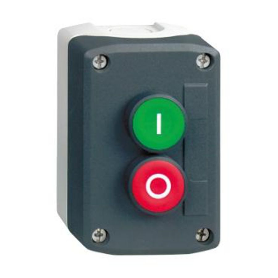 drukknopkast Functie Start/Stop 22mm Donkergr Harmony XAL-D