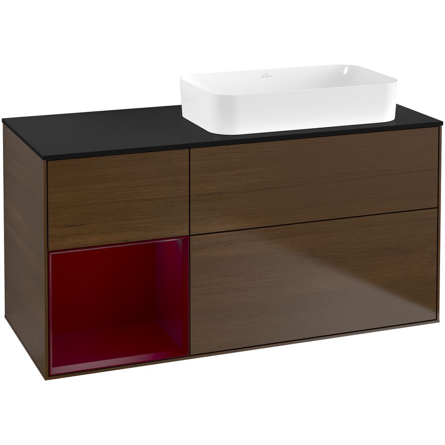 Wastafelonderkast Finion 1200x603x501mm W.Veneer G682HBGN