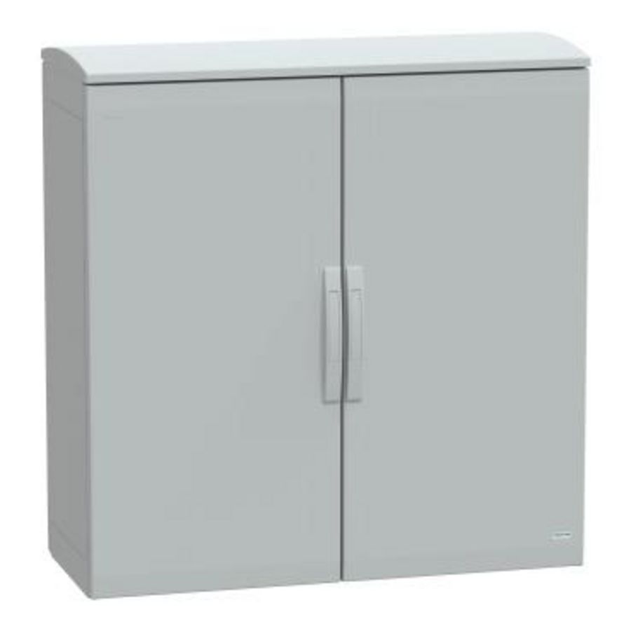 Staande behuizing + dak Polyester IP44 1000x10 Thalassa PLAT