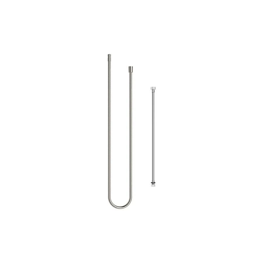 Reserveond malen doucheslang 2delig 1/2"x3/8"x2250mm platina