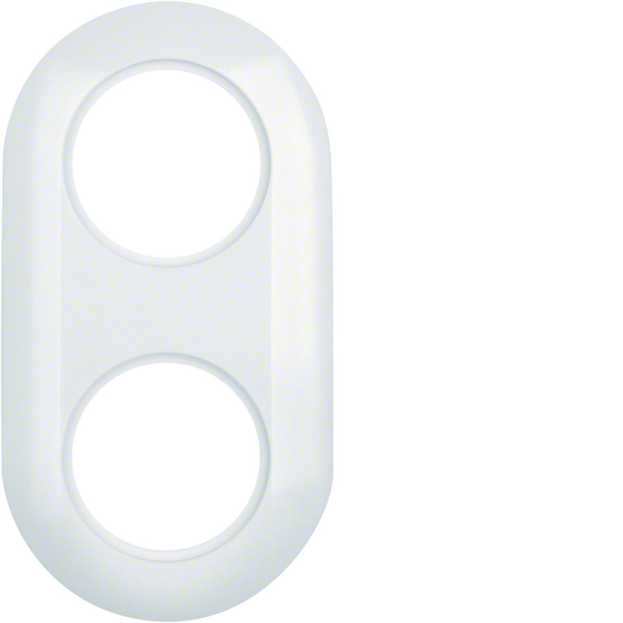 Afdekraam 2-v Serie 1930 polarwit glanzend