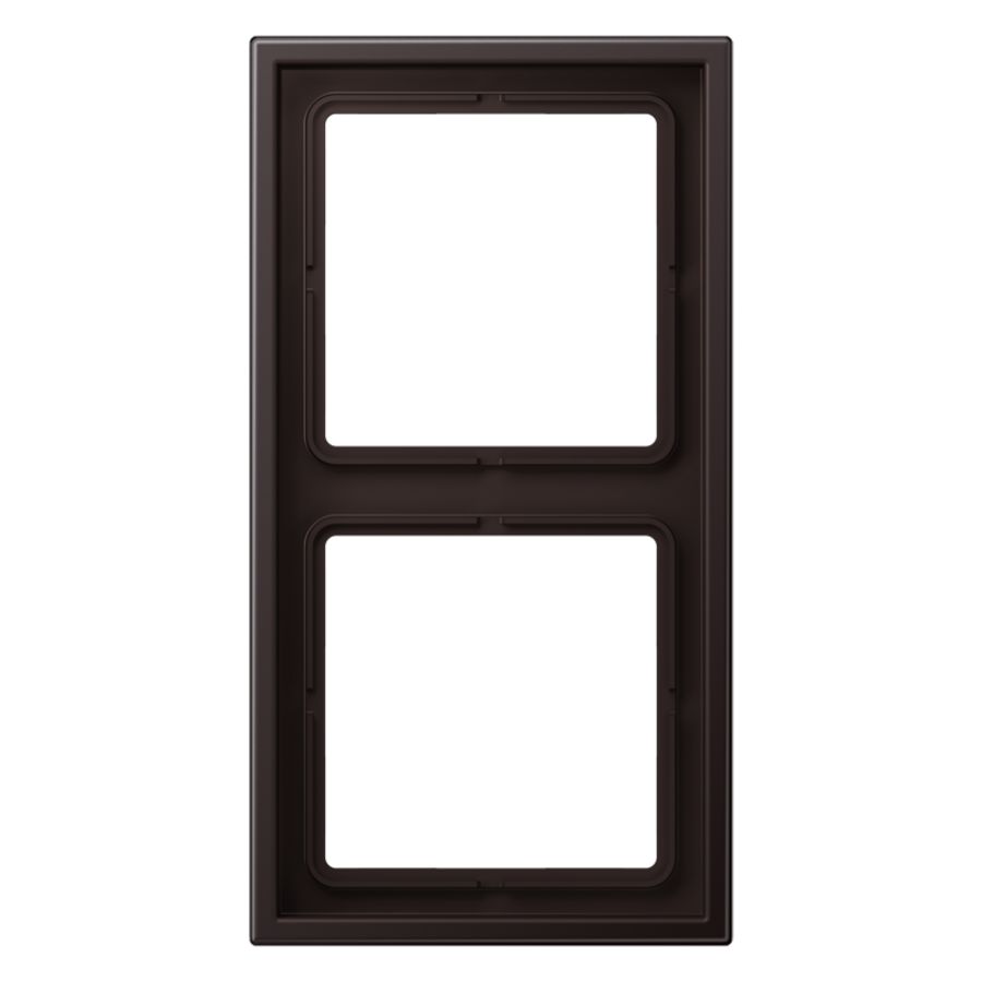 Afdekraam Dark gelakt 2-voudig LS-ZERO