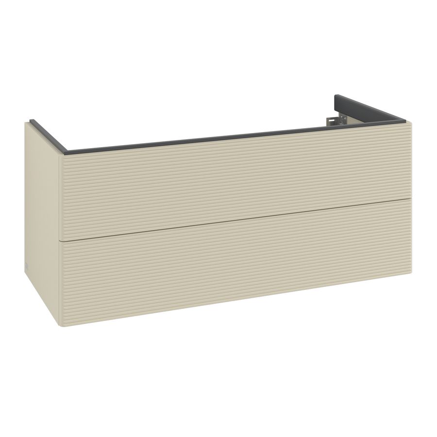 Wastafelonderkast Antao 1188x504x493mm S.Grey Matt Lacquer L06100HJ