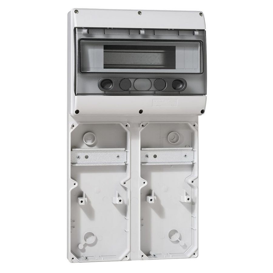 Contactdooscombinatie Basis 2x125x280 12 modulen P17