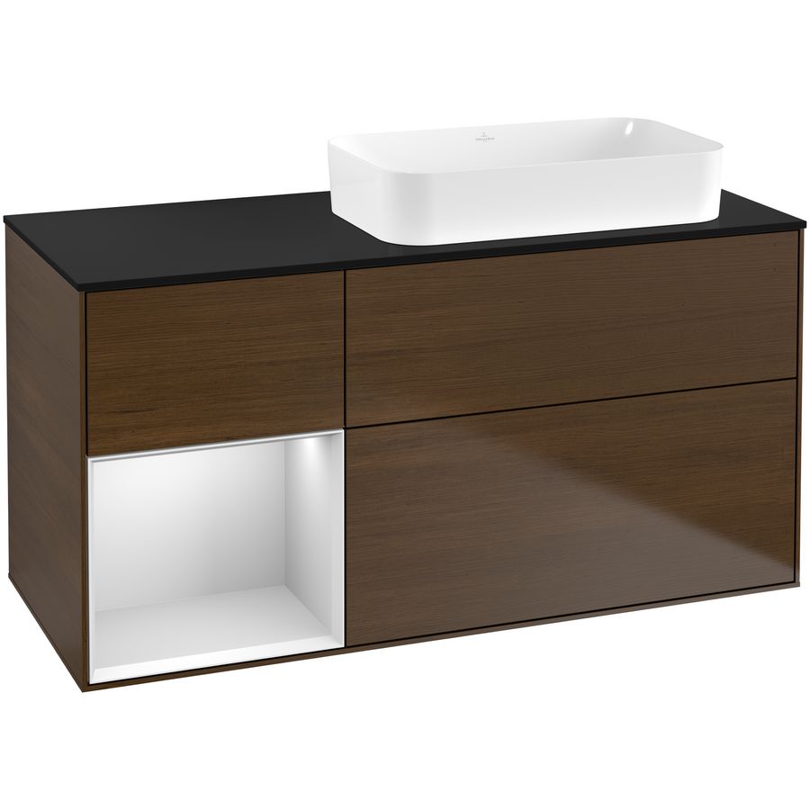 Wastafelonderkast Finion 1200x603x501mm W.Veneer G682MTGN