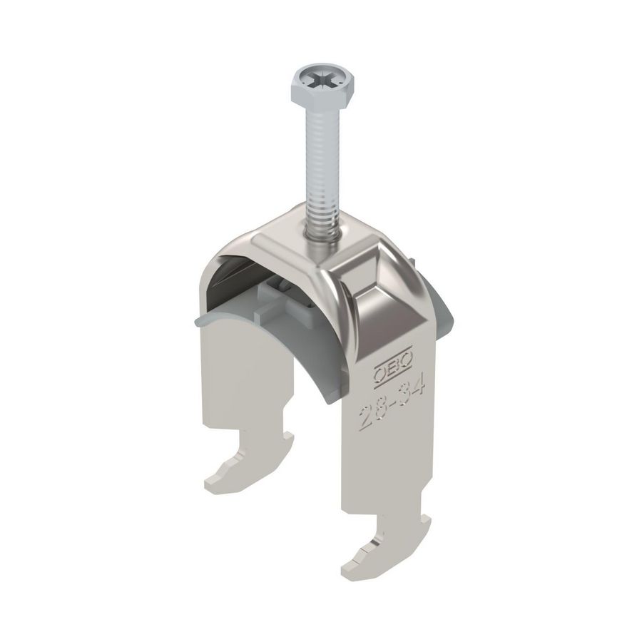 Beugelklem 2056 28-34mm rvs A2 1.4301 blank VVE=50 1186329