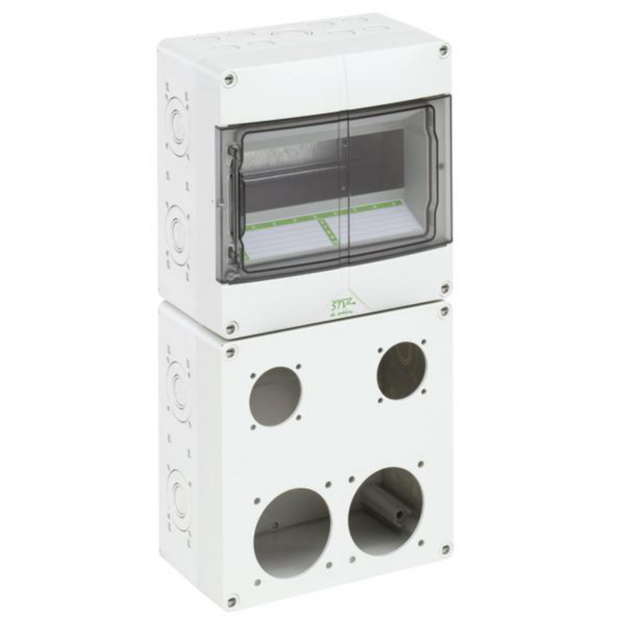 Contactdoos behuizingen leeg IP44 9 Mod. 72992201