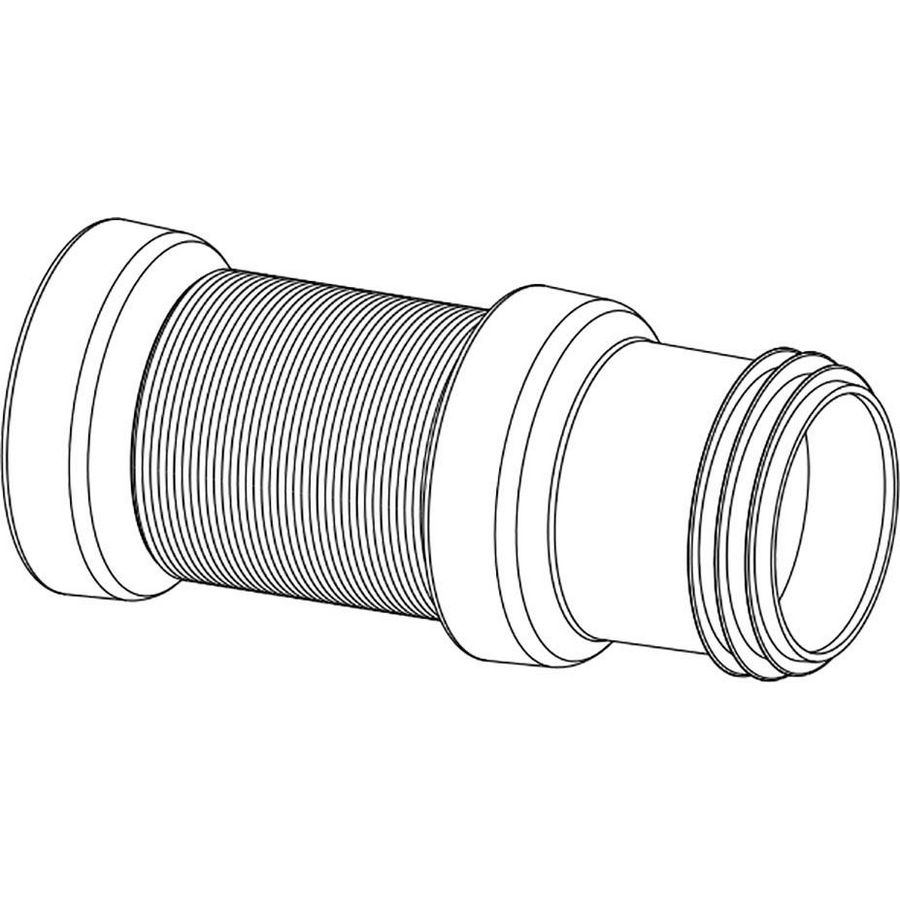 Afvoerslang Flexifon v. closet 102x110mm L=300-650mm