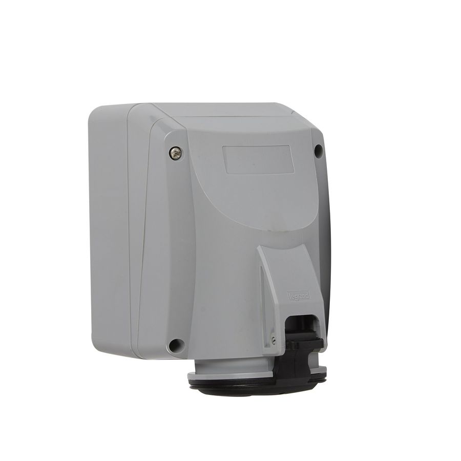 Opbouw wandcontactdoos 500V 32A 5-polig IP44 P17