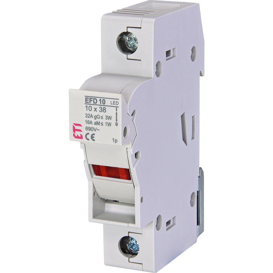 Smeltpatroonschakelaar 32A EFD10 LED 1P