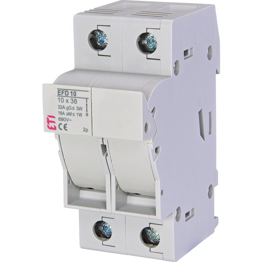 Smeltpatroonschakelaar 32A EFD10 2P
