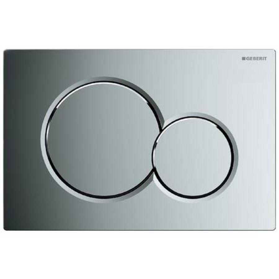 Bedieningsplaat 2-toets Sigma01 ROUND chroom