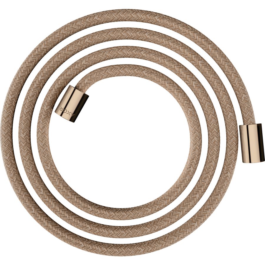 AXOR ShowerSolutions Textiel doucheslang 2 m met conische en cylindrische moer Polished Red Gold