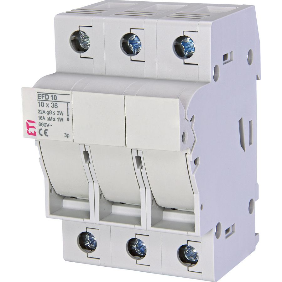 Smeltpatroonschakelaar 32A EFD10 3P