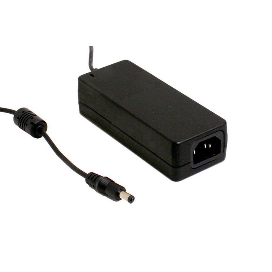 AC-DC ind adap 60W 12V 3 pole AC inlet IEC320-C25