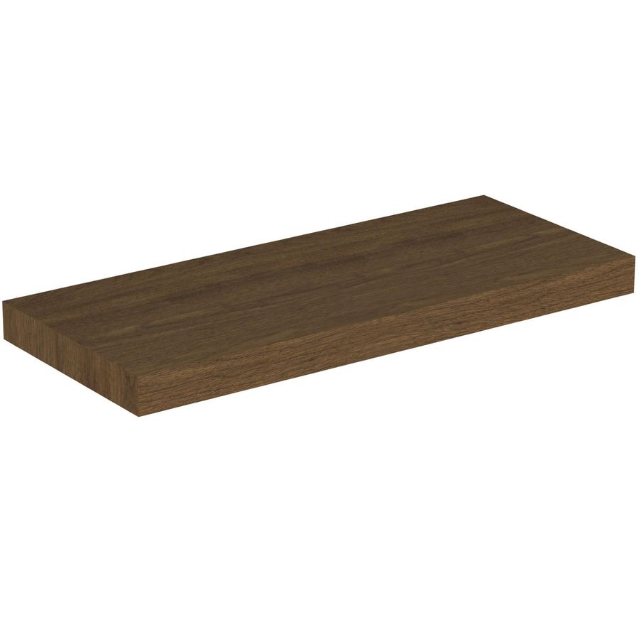 Conca console 1200x505x80mm zonder uitsnijding dark walnut