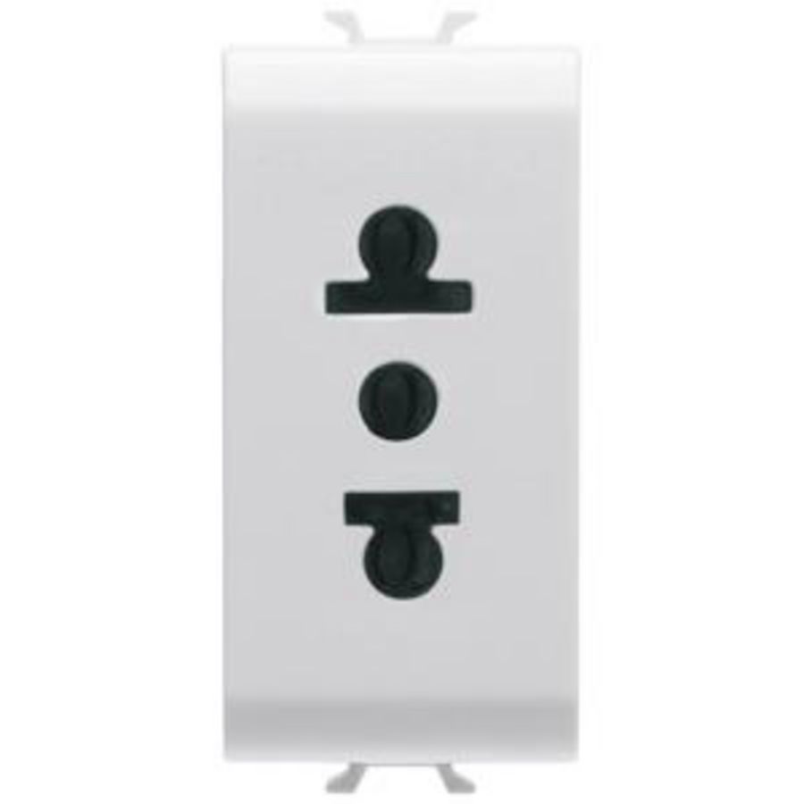 EURO-AMERICAN STANDARD SOCKET-OUTLET 250/125V ac-2P+E VVE=12
