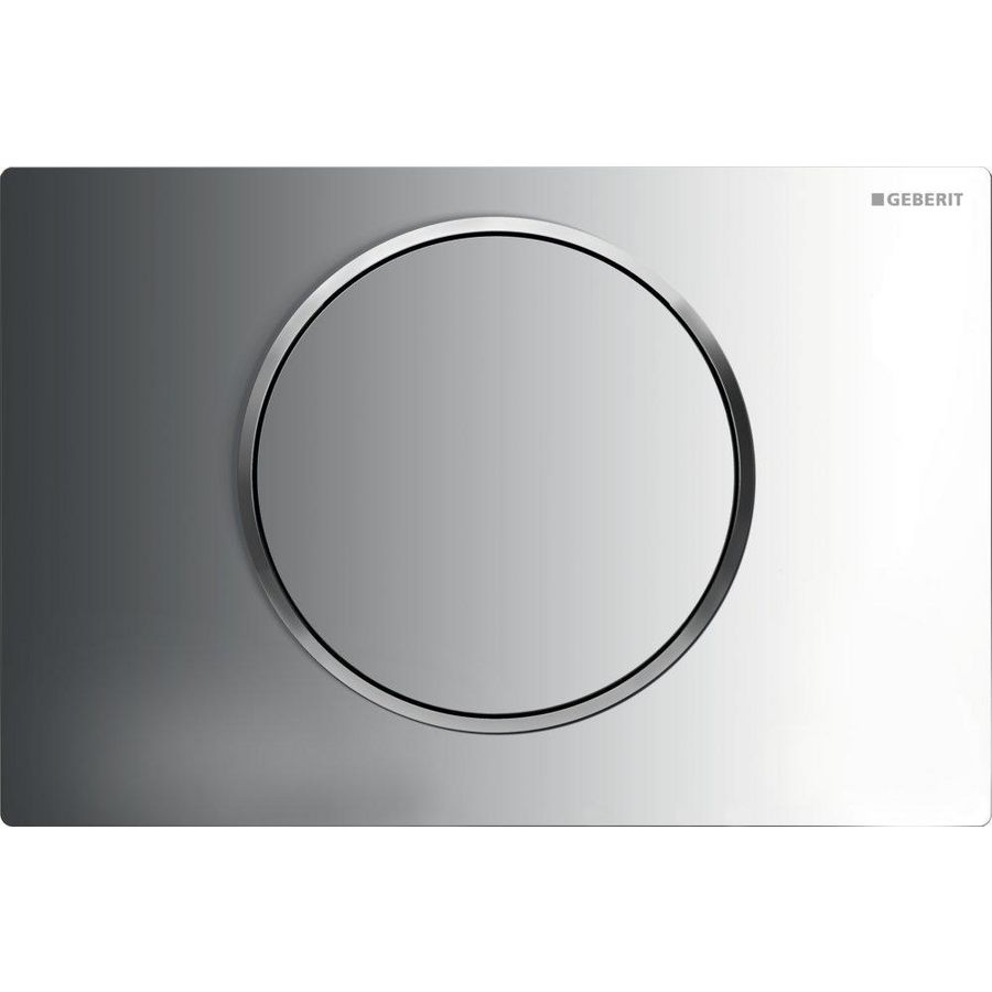 Bedieningsplaat spoel/stop toets Sigma10 ROUND glans/mat/glans chroom
