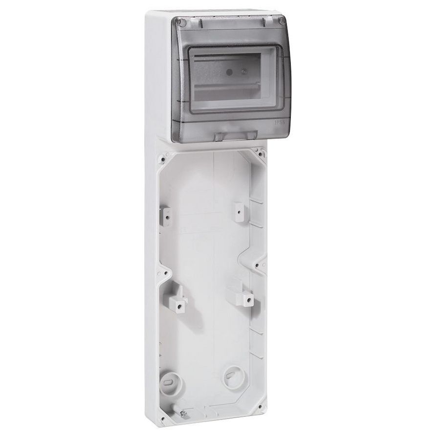 Contactdooscombinatie Basis 125x280 DIN-rail 5 modulen P17