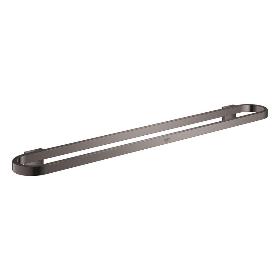 Selection handdoekhouder 600mm v glazen planchet 41056A00 hard graphite (donker grijs)