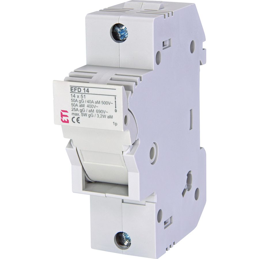 Smeltpatroonschakelaar 50A EFD14 1P