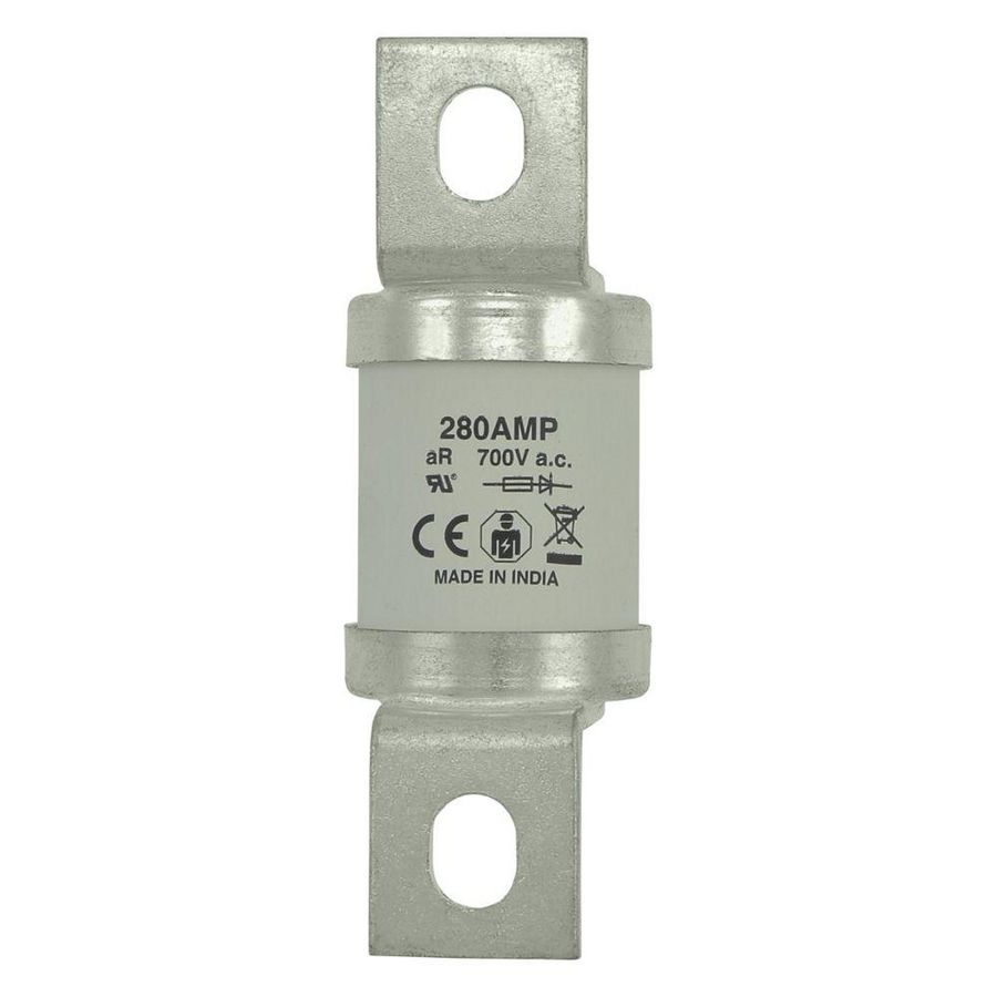 Zekering hoge snelheid 280A AC 690V DC 350V 200kA BS88 83x