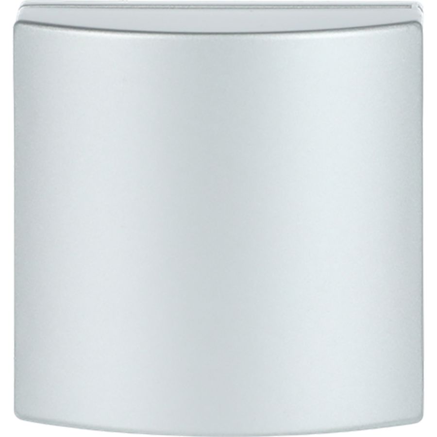 Centraalplaat klapdeksel v 50 x 50 telecom f-aluzilver (1746-83)