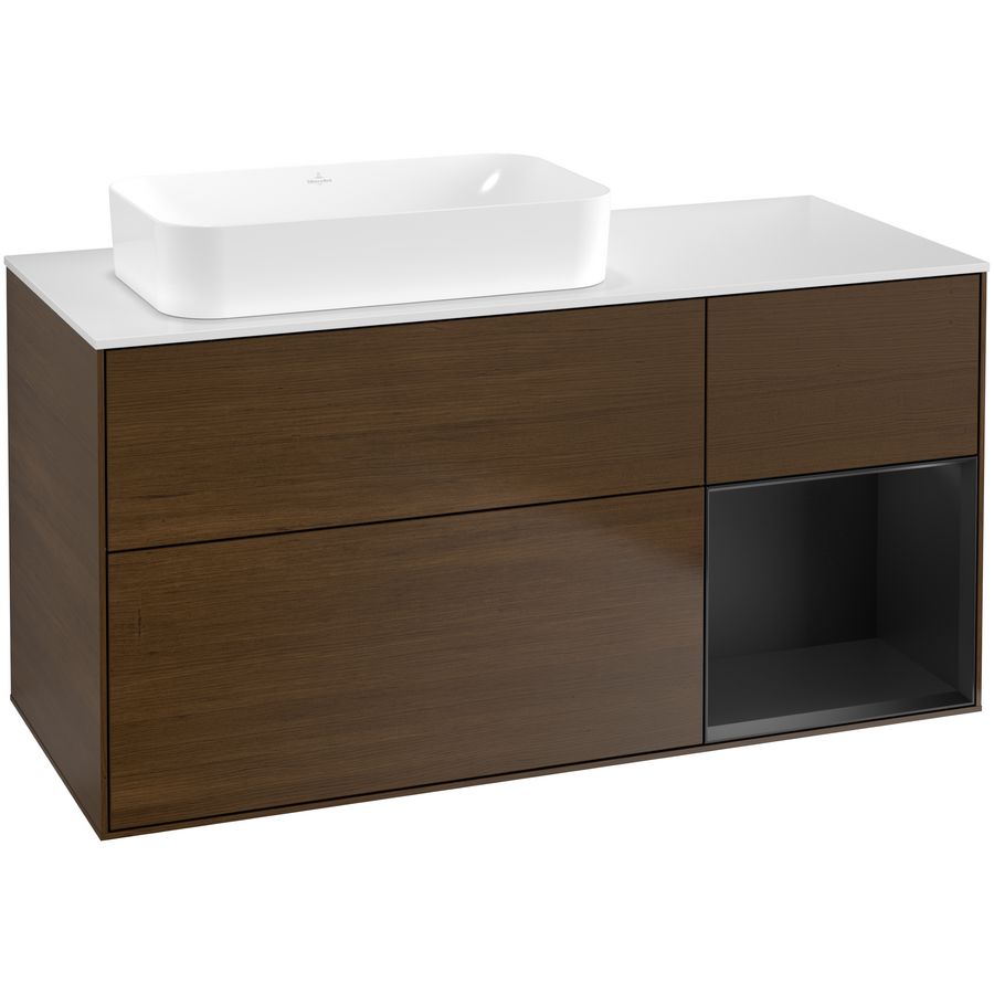 Wastafelonderkast Finion 1200x603x501mm W.Veneer G691PDGN